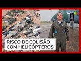 FAB pede que drones não sejam usados em áreas de resgate no RS: 'Risco muito grande'