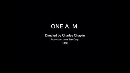 Charlie Chaplin | One AM (In Colour) full movie HD | Creative Comedy.