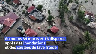 Indonésie: au moins 34 morts et 16 disparus dans des inondations