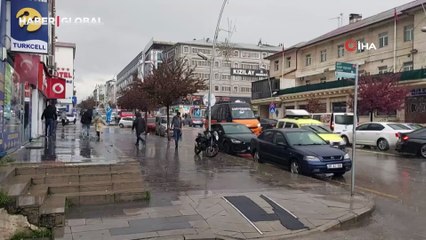 Erzurum'da sağanak yağış: Vatandaşlar zor anlar yaşadı