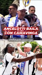Ancelotti baila con Camavinga
