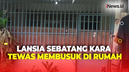 Miris, Warga Sawah Besar Temukan Wanita Lansia Sebatang Kara Tewas Membusuk di dalam Rumah