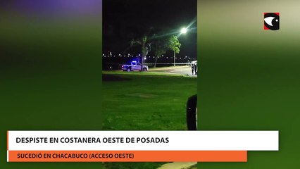 Despiste en Costanera Oeste de Posadas