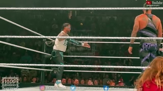 Jey Uso gets referee, announcer and Damian Priest  to YEET during WWE Live Event!