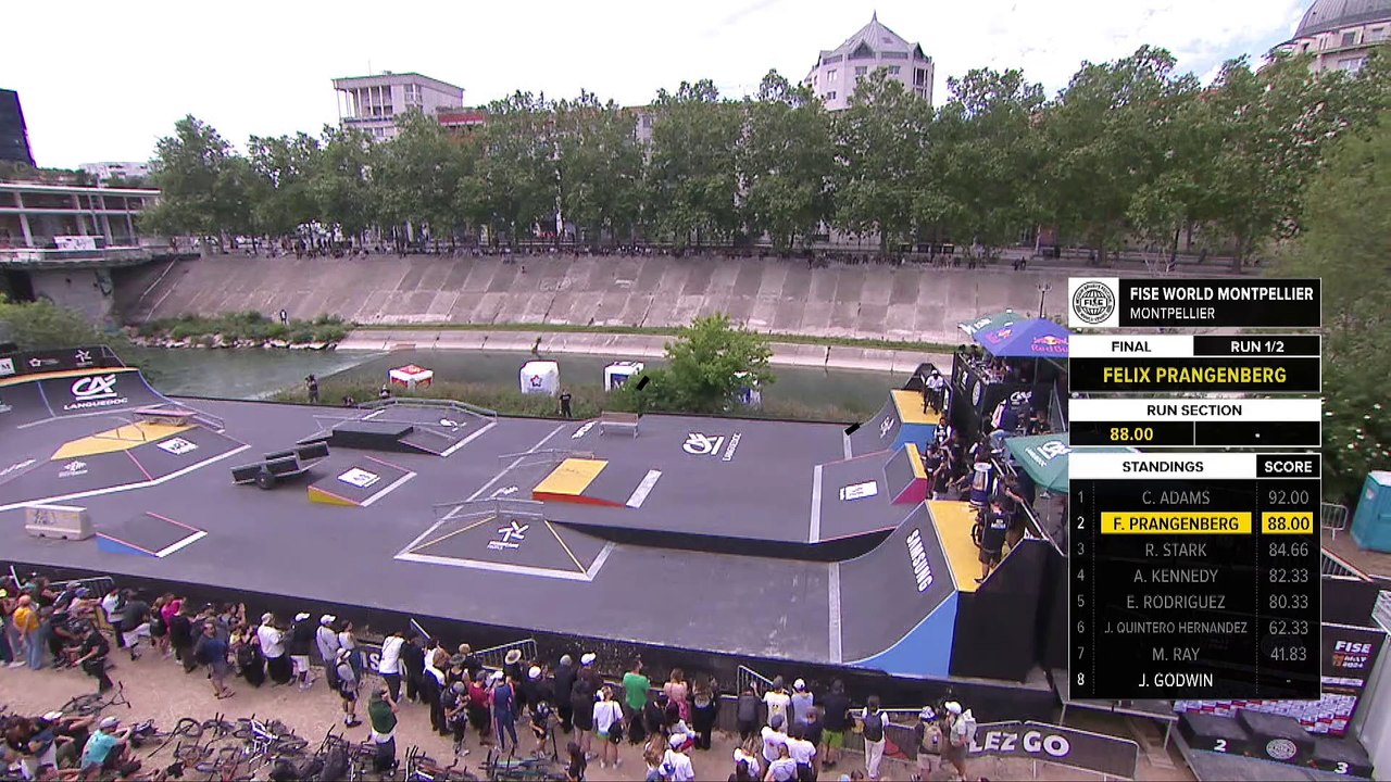 Jordan Godwin - 1st place BMX Street Pro Men  #FISEMontpellier 2024