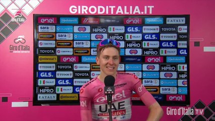 Cycling - Giro d'Italia 2024 - Tadej Pogacar : "If I am a lead-out man now ? No, I just wanted to help my friend for victory"