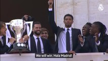 Bellingham flaunts his Spanish as Real Madrid celebrate LaLiga triumph