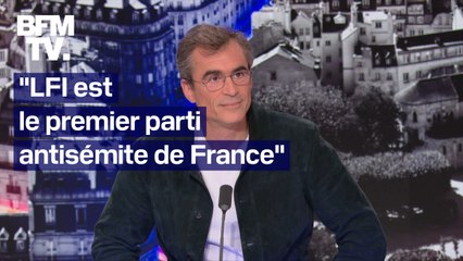 "LFI est le premier parti antisémite de France": l'interview de Raphaël Enthoven en intégralité