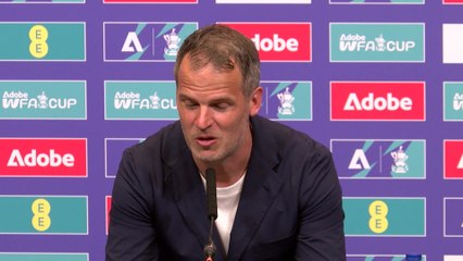 Vilahamn reacts to Spurs Womens FA Cup Final performance