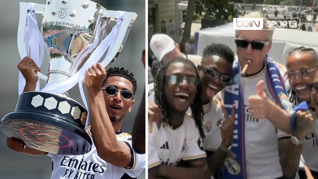 Les meilleurs moments de la célébration du Real Madrid pour son 36ème titre de champion d'Espagne !