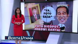 Respons soal Fotonya Dicopot di DPD PDIP Sumut, Jokowi: Cuma Foto