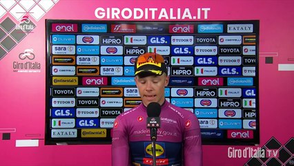 Cycling - Giro d'Italia 2024 - Jonathan Milan after stage 9 : "Once again second in Napoli, like last year... It's frustrating"