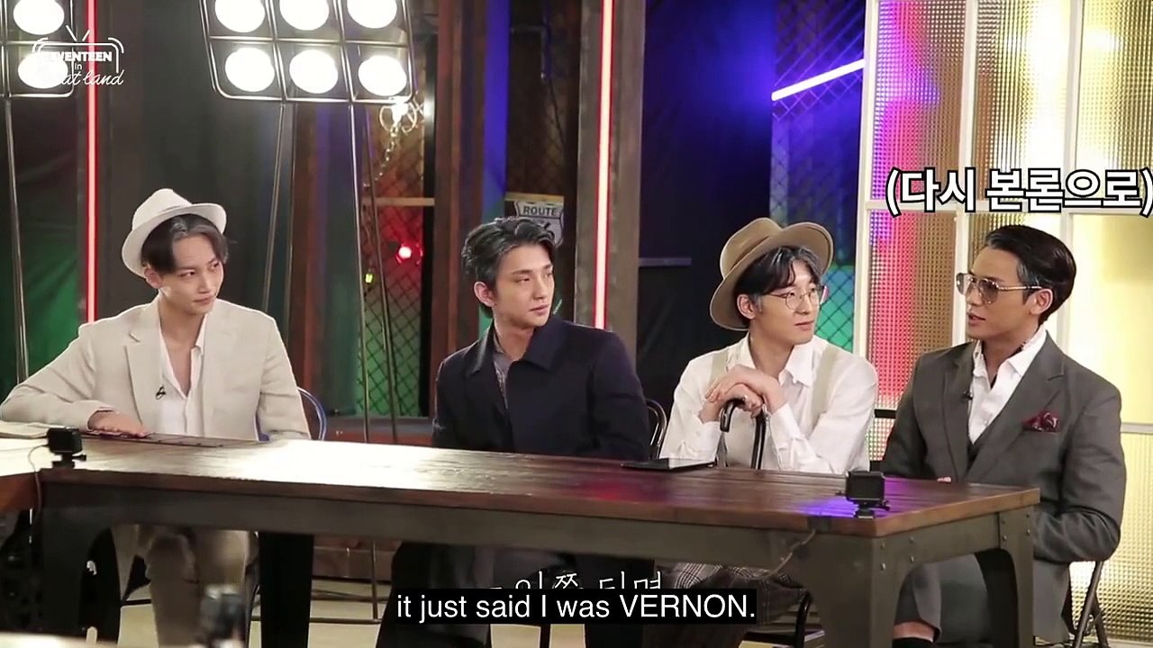 SEVENTEEN as old man