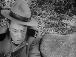 1958 Buster Keaton Alka Seltzer TV commercial - Canadian Mountie