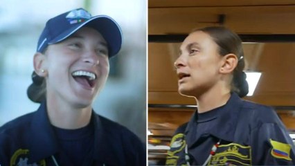 Esta es la mujer a cargo de la disciplina de los 73 alumnos a bordo del ARC Gloria