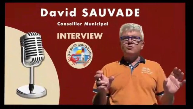 VIDEO - L'interview de David SAUVADE - Conseiller municipal d'opposition Marseillan j'en pince