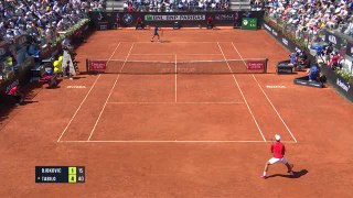 Rome - Djokovic éliminé sèchement au 3e tour