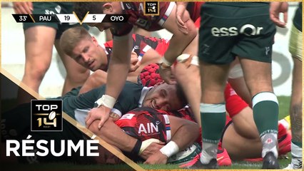TOP 14 Saison 2023 2024 J23 - Résumé Section Paloise - Oyonnax Rugby