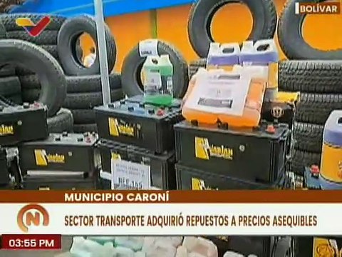 Bolívar | Jornada de ventas de insumos y repuestos favoreció a transportistas del mcpio. Caroní