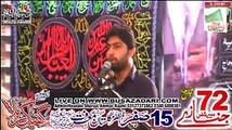 Allama Syed Aon Ashoor Bukhari Topic Weleyat Ali as Majlis 15 Safar Gujranwala