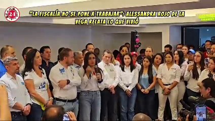 Esto le pasó a Alessandra Rojo de la Vega, candidata por la alcaldía Cuauhtémoc