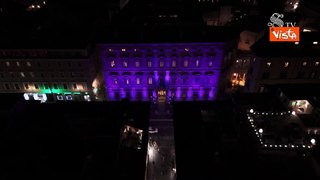 Giornata Mondiale della Fibrobialgia, Palazzo Madama illuminato di viola