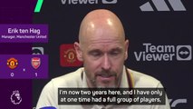 Managing United 'like swimming with your hands on your back' - Ten Hag