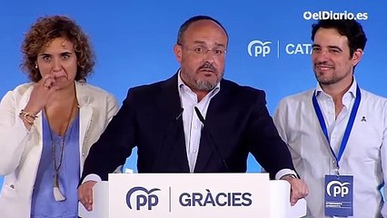 El PP mejora sus resultados: "El Partido Popular de Catalunya ha vuelto"