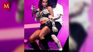 ¿Peso Pluma y Anitta vacacionando juntos? El cantante mexicano hace una transmisión en vivo