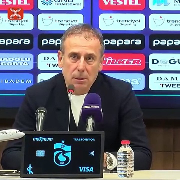 Abdullah Avcı: "Trabzonspor hep 1 fazlasını ister"