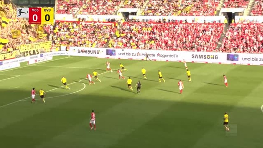 Le Borussia Dortmund coule à Mayence (vidéo)