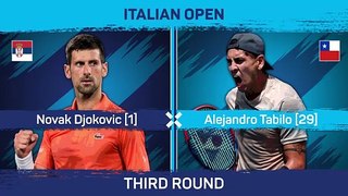 Below par Djokovic turned over by Tabilo in Rome upset