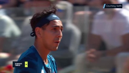 Télécharger la video: Below par Djokovic turned over by Tabilo in Rome upset