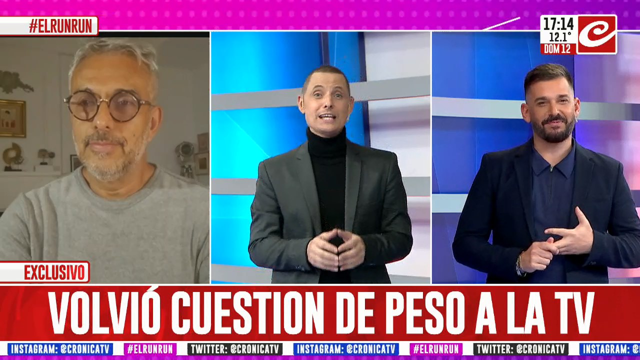 Mario Massacesi: "En la calle está el verdadero pulso de la tele"