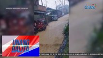 Ilang kalsada sa Brgy. Poblacion, binaha dahil sa malakas na pag-ulan | UB