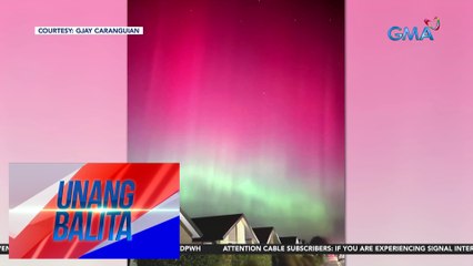 Aurora Lights, nasaksihan sa ilan pang bansa bukod sa Nordic countries | UB