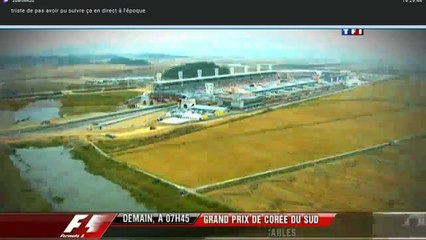 F1 2010 - Corée du Sud 17/19 (Course) - Streaming Français - LIVE FR