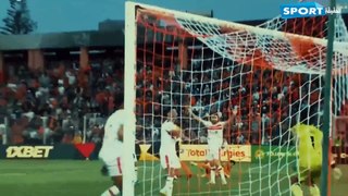 الزمالك ونهضه بركان 1-2 ملخص كامل لمباراة اليوم