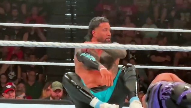 Jey Uso vs Damian Priest _ World Heavyweight Championship Match - WWE Supershow 11 may 2024