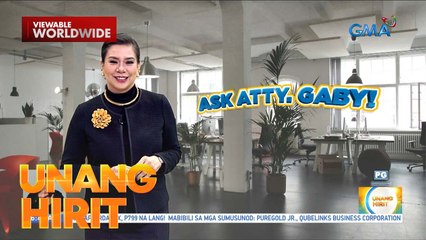 #AskAttyGaby - Usapang Birth Certificate | Unang Hirit