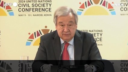 Gaza, Guterres: "L'invasione di Rafah sarebbe una catastrofe colossale"