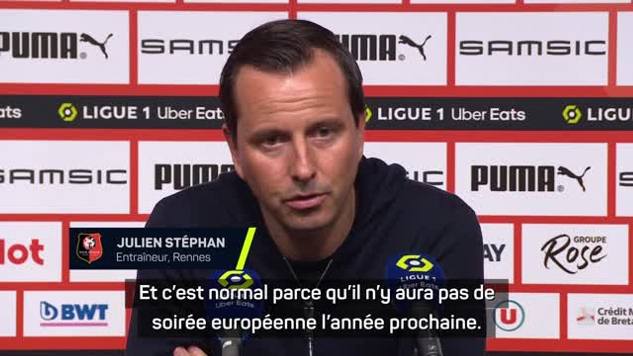 Rennes - Stéphan sur ne pas être en Europe : "Les objectifs ne sont pas remplis”