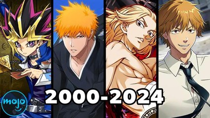 Top Anime Hits by Year (2000-2024) 🎥