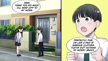 A girl got covered in mud, so I let her use my shower, then...