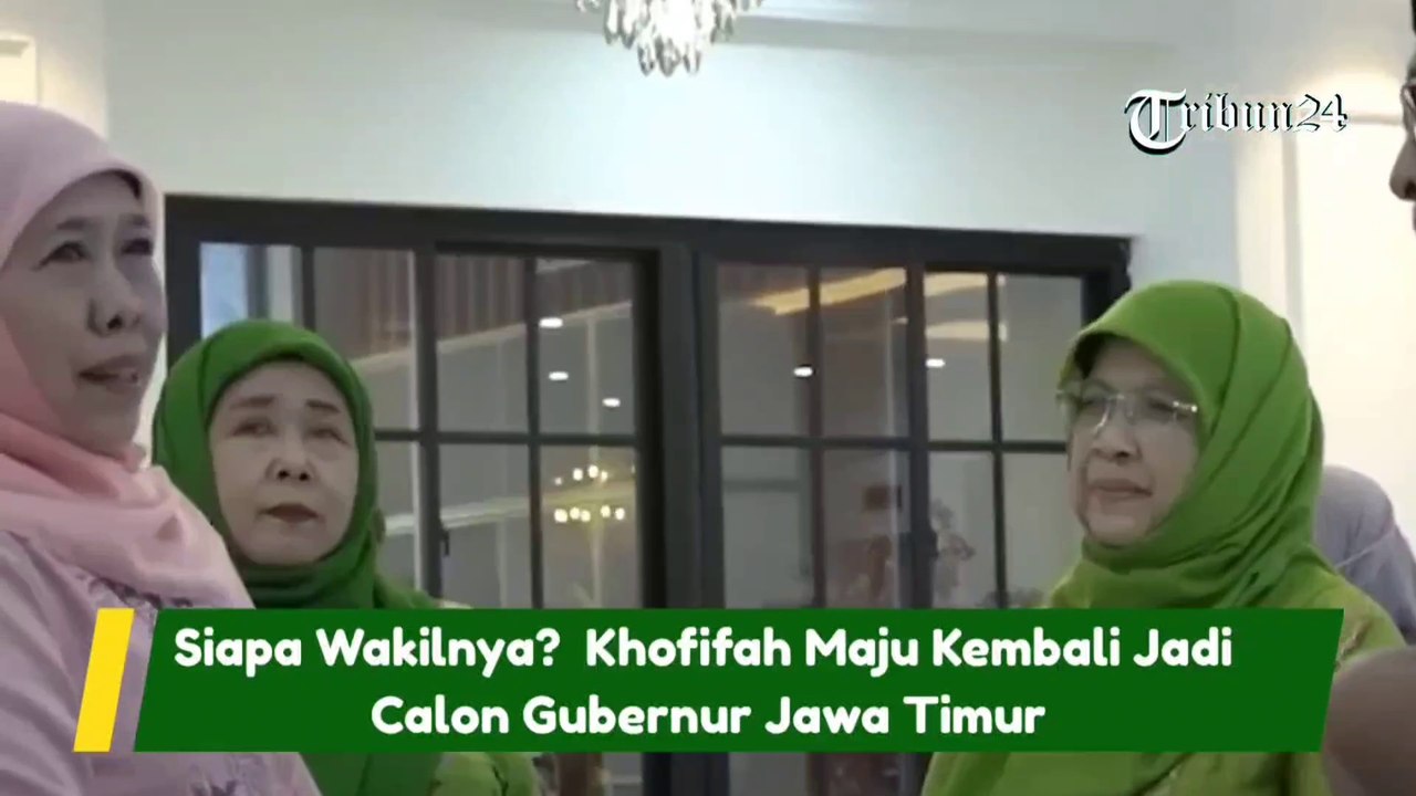 Siapa Wakilnya?  Khofifah Maju Kembali Jadi Calon Gubernur Jawa Timur