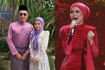 Tak kekok menyanyi depan suami, kehadiran Ramli MS istimewa buat Alyah