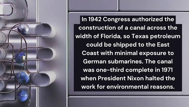 Fact About Florida Canal Construction