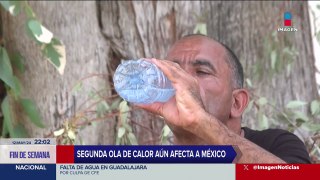 Continúa la segunda ola de calor en México