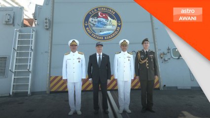 Malaysia negara ketujuh disinggah kapal TCG Kinaliada F514