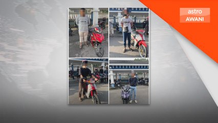 12 samseng jalanan Taiping ditahan polis